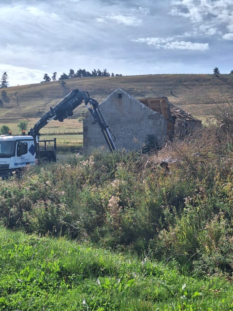 Les travaux au moulin de la Viale, le 7 septembre 2026.